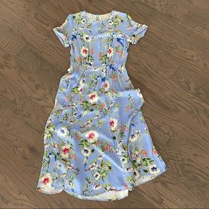 H&M Floral Midi Dress